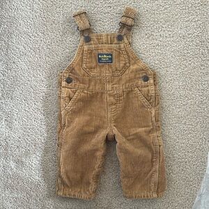 OshKosh B’Gosh Vestback Corduroy Overalls Size: 3 months
